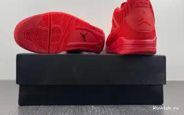 Jordan Red Flyknit Retro 4 0616